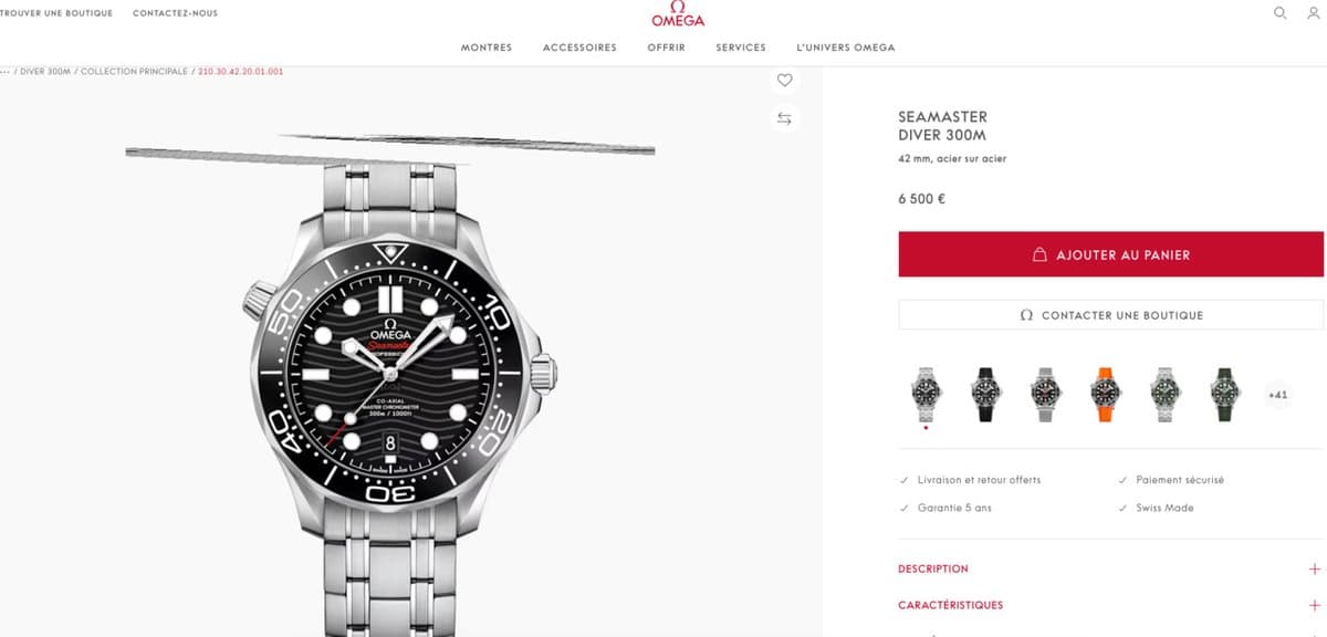 Omega Seamaster Diver 300M