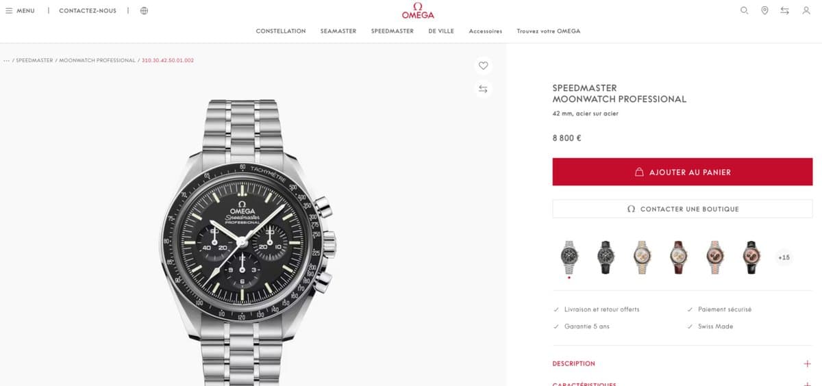 Omega Speedmaster Moonwatch Professional