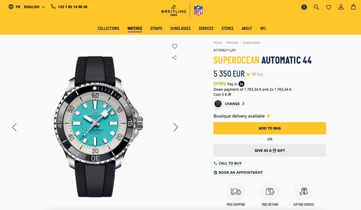 Breitling Superocean Automatic 44