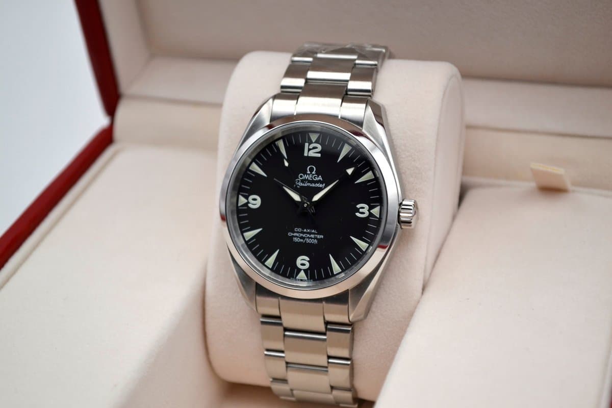 Omega Seamaster Railmaster Co Axial