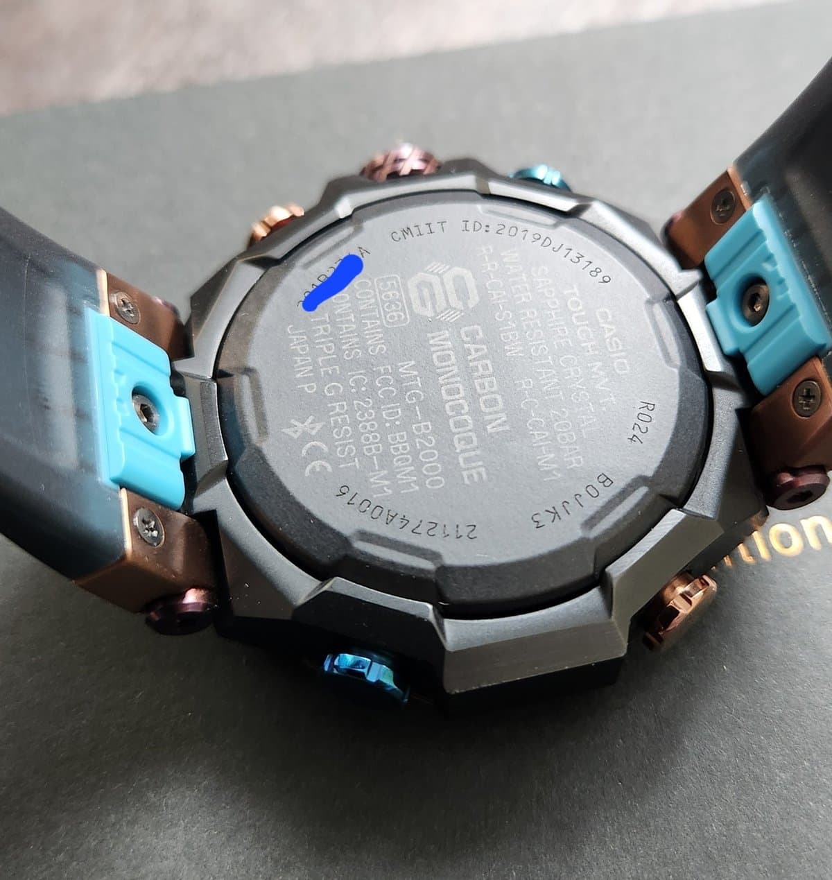 Casio G-Shock MTG-B2000XMG 12