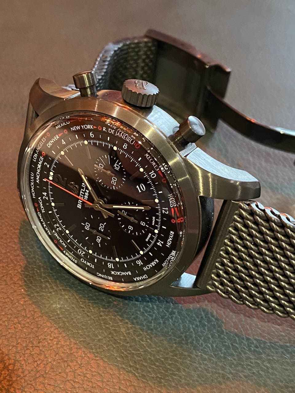 Breitling Transocean Unitime Pilot 4