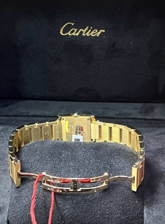 Cartier * TANK FRANCAISE SMALL WGTA0344/ЖЕЛТОЕ ЗОЛОТО/БРАСЛЕТ 6