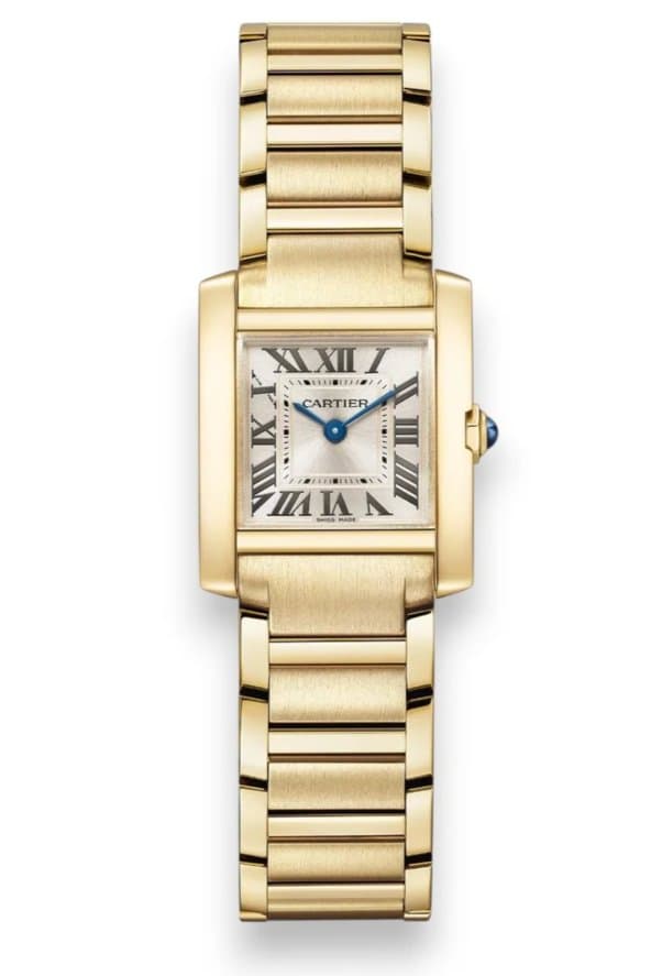 Cartier * TANK FRANCAISE SMALL WGTA0344/ЖЕЛТОЕ ЗОЛОТО/БРАСЛЕТ
