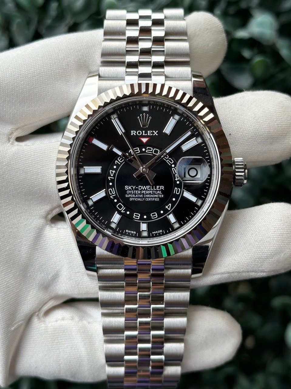 Rolex * SKY DWELLER BLACK DIAL 42ММ 336934-0008 JUBILEE BRACELET 3