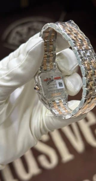 Cartier * PANTHÈRE DE CARTIER MEDIUM (СРЕДНИЙ РАЗМЕР) W3PN0010/СТАЛЬ/РОЗОВОЕ ЗОЛОТО/БРИЛЛИАНТЫ 8