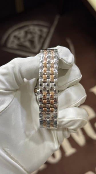 Cartier * PANTHÈRE DE CARTIER MEDIUM (СРЕДНИЙ РАЗМЕР) W3PN0010/СТАЛЬ/РОЗОВОЕ ЗОЛОТО/БРИЛЛИАНТЫ 9