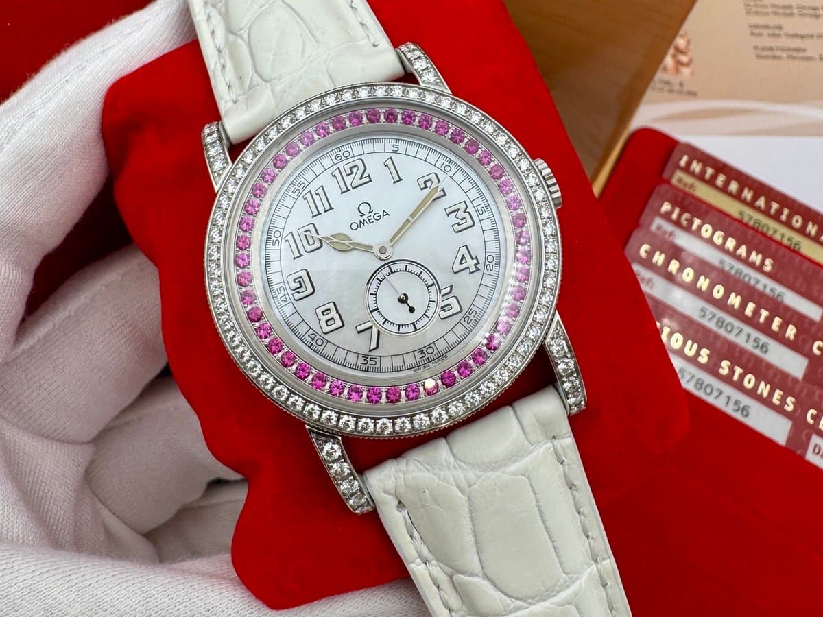 Omega Aquarella Rubies 40.2 мм 5780.71.56 2