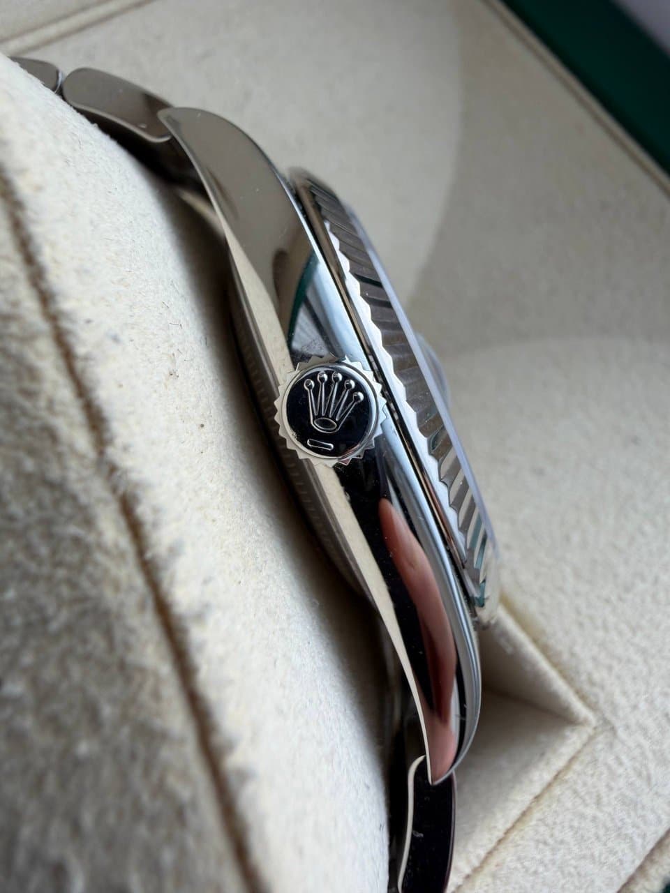 Rolex Datejust 41 синий на ойстере 4