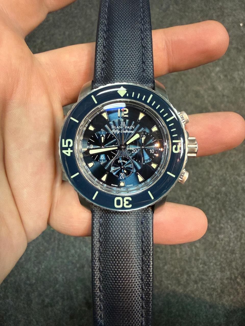 Blancpain Fifty Fathoms Flyback Chronograph В НАЛИЧИИ!!