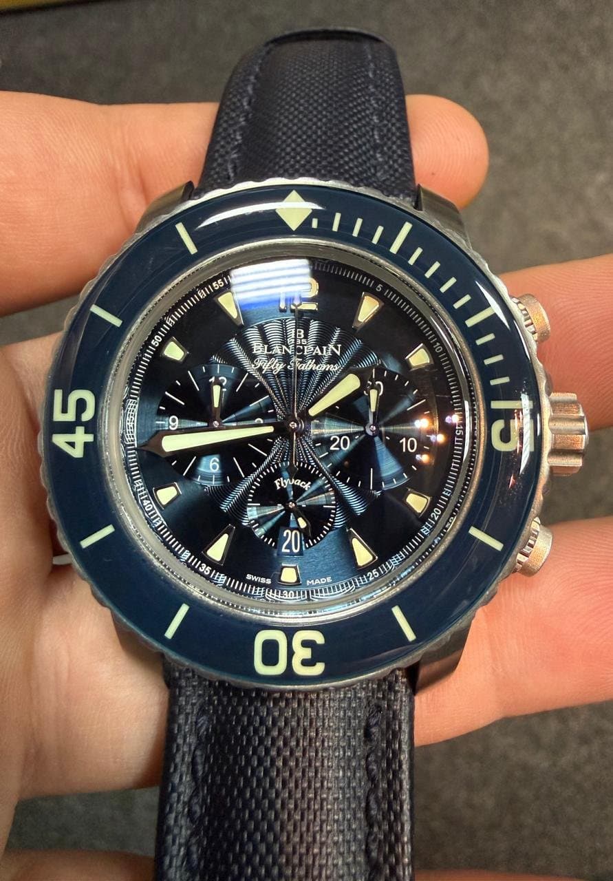 Blancpain Fifty Fathoms Flyback Chronograph В НАЛИЧИИ!! 2