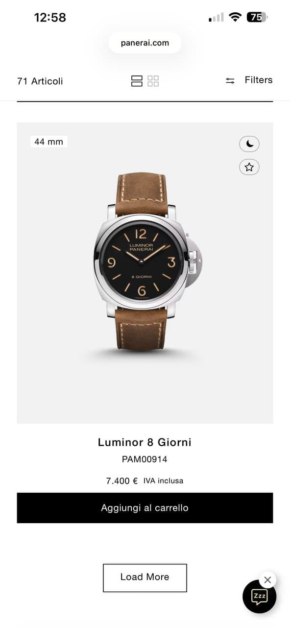 Panerai Luminor Pam 00914