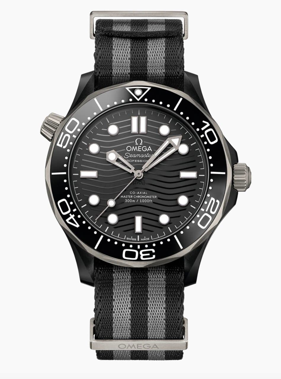 Omega * SEAMASTER DIVER 300M OMEGA CO‑AXIAL MASTER CHRONOMETER 43,5 MM 210.92.44.20.01.002