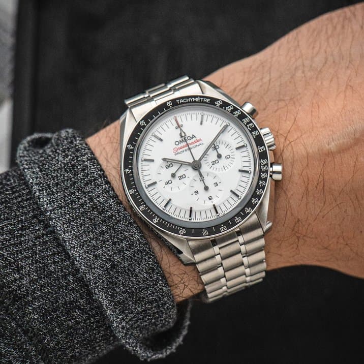 Omega * SPEEDMASTER MOONWATCH PROFESSIONAL CO-AXIAL MASTER CHRONOMETER CHRONOGRAPH 42 MM 310.30.42.50.04.001/БЕЛЫЙ ЦИФЕРБЛАТ/БРАСЛЕТ/САПФИР 6