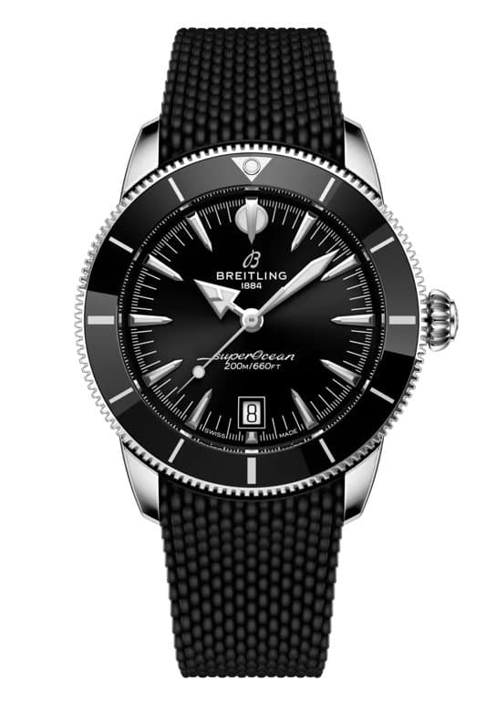 Breitling * SUPEROCEAN HERITAGE B31 AUTOMATIC 42 ММ AB3111241B1S1/ЧЕРНЫЙ ЦИФЕРБЛАТ/ЧЕРНЫЙ КАУЧУК 2