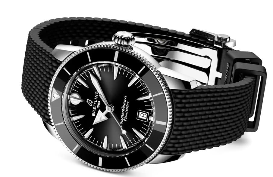 Breitling * SUPEROCEAN HERITAGE B31 AUTOMATIC 42 ММ AB3111241B1S1/ЧЕРНЫЙ ЦИФЕРБЛАТ/ЧЕРНЫЙ КАУЧУК 3