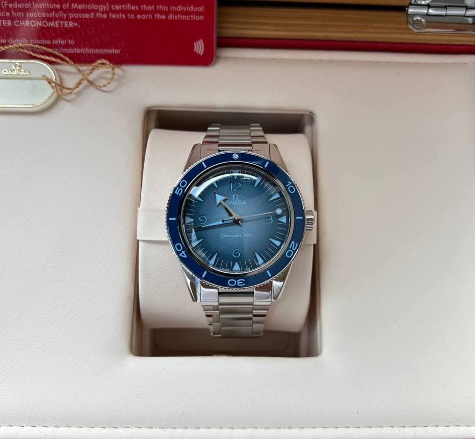 Omega * SEAMASTER 300 CO-AXIAL MASTER CHRONOMETER 41 MM 234.30.41.21.03.002 НА БРАСЛЕТЕ 6