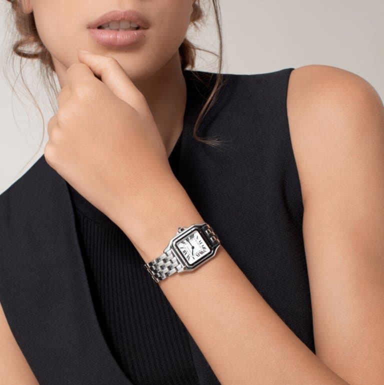 Cartier * PANTHERE DE CARTIER MEDIUM MODEL, STEEL WSPN0007