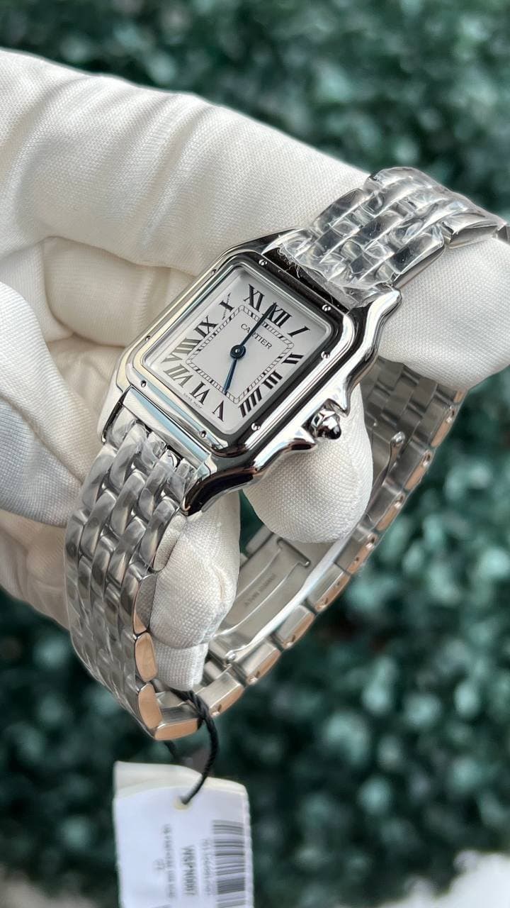 Cartier * PANTHERE DE CARTIER MEDIUM MODEL, STEEL WSPN0007 4