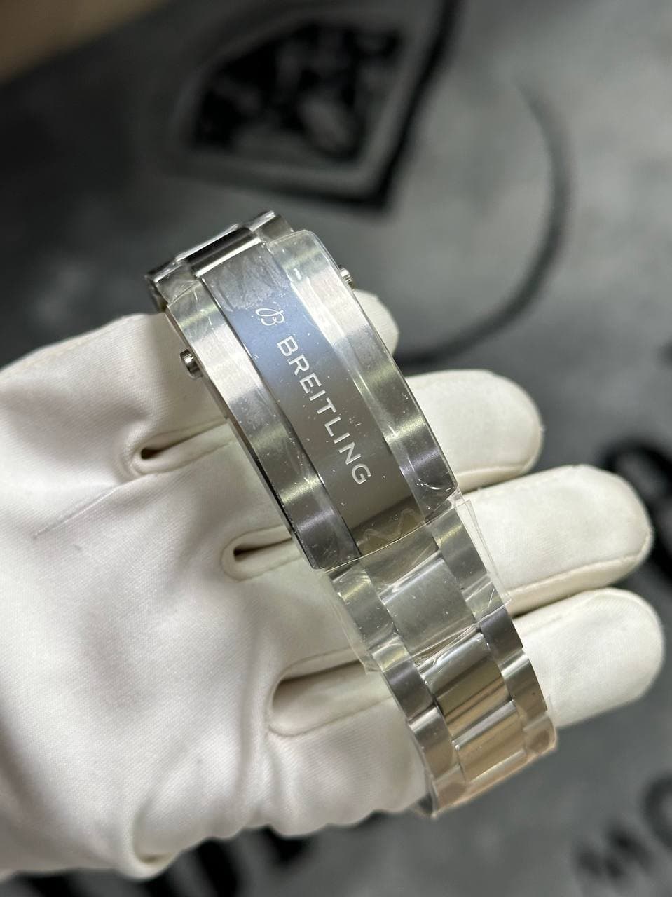 Breitling * SUPEROCEAN AUTOMATIC 42ММ A17375E71C1A1/СИНИЙ ЦИФЕРБЛАТ/БРАСЛЕТ 8