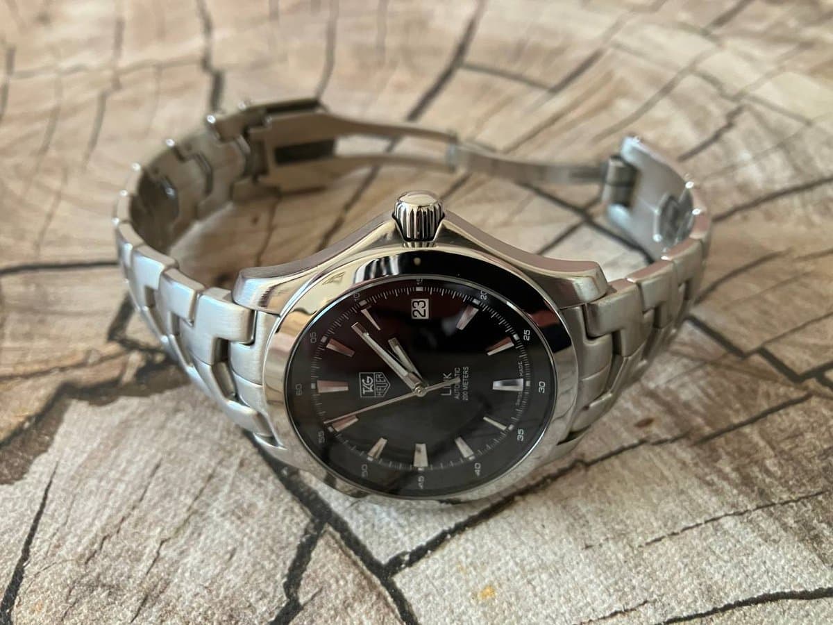Tag Heuer Link автомат 39мм (черный цифер) 6