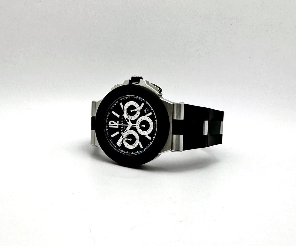 Bvlgari Diagono Chronograph 42мм /каучук 6