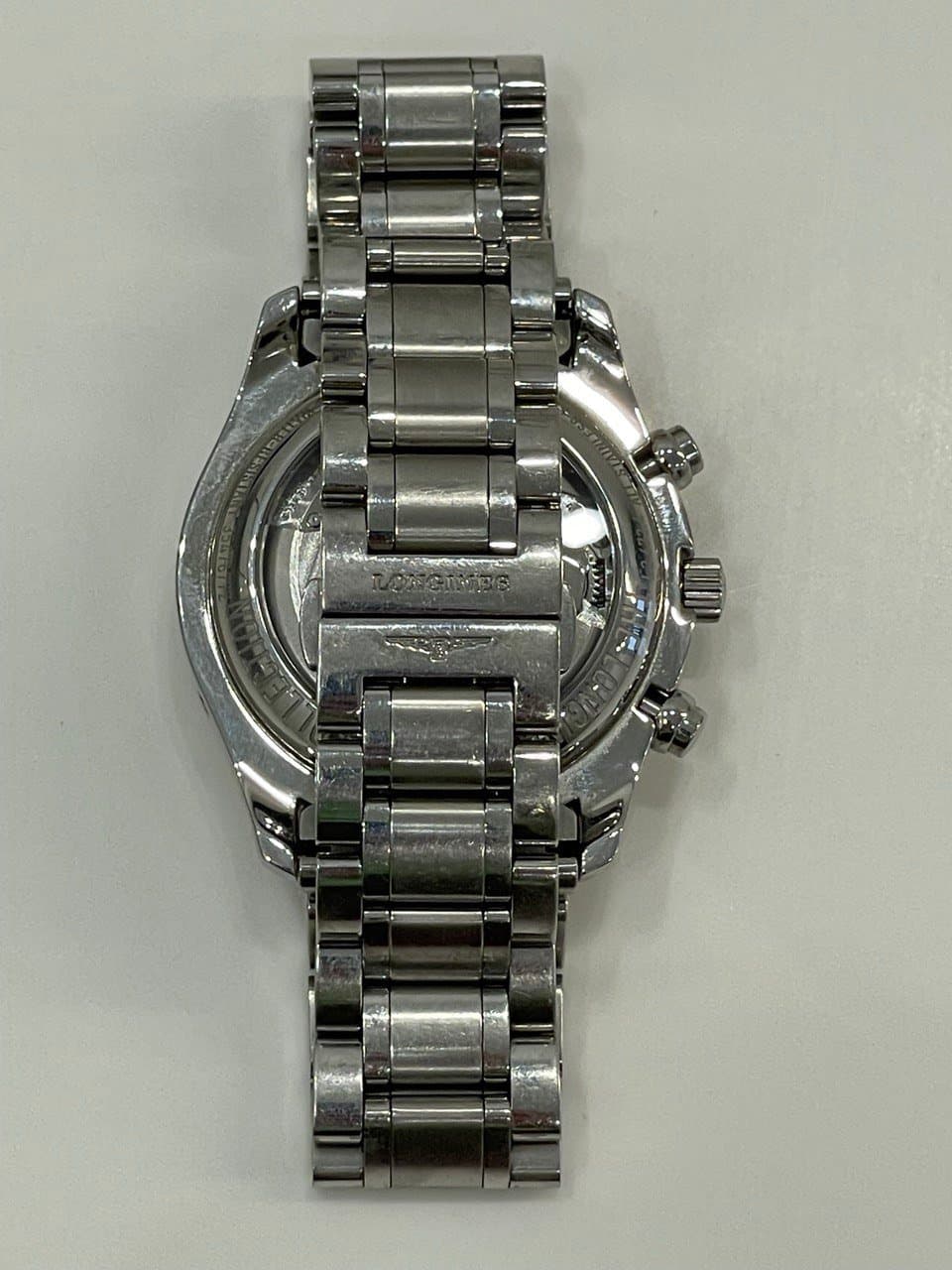 Longines Master Collection Moonphase L2.673.4.51.6 40мм, стальной браслет, черный циферблат 8
