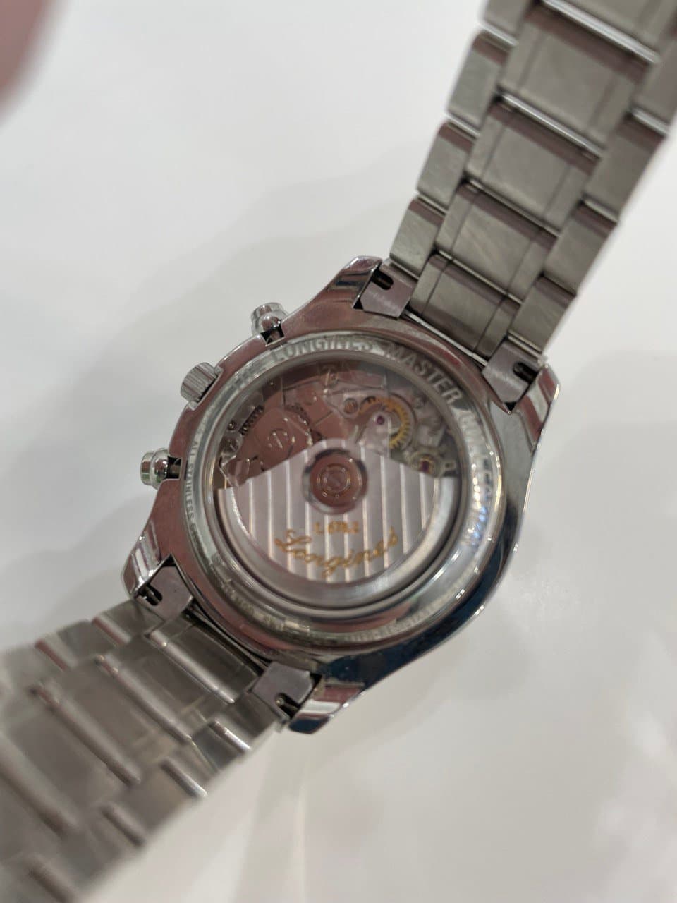 Longines Master Collection Moonphase L2.673.4.51.6 40мм, стальной браслет, черный циферблат 5
