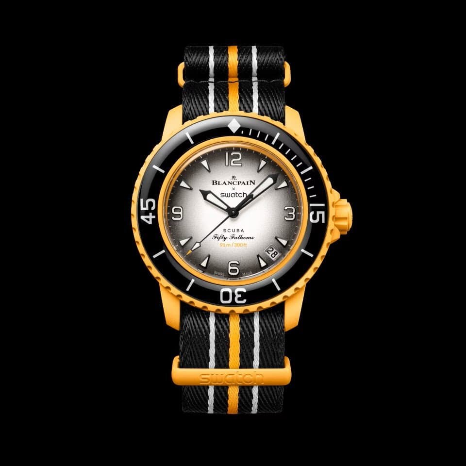 Blancpain x SWATCH BIOCERAMIC SCUBA FIFTY FATHOMS PACIFIC OCEAN