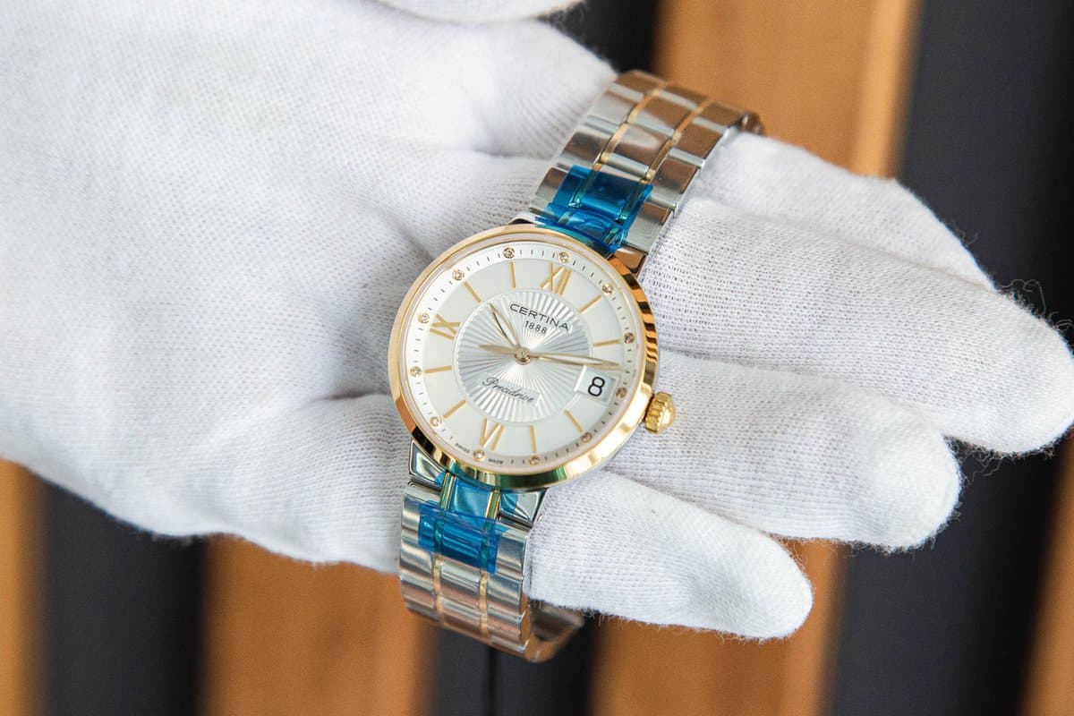 Certina DS Stella Precidrive Bicolor C031.210.22.116.00  Браслет / 12 бриллиантов / d=32mm 14