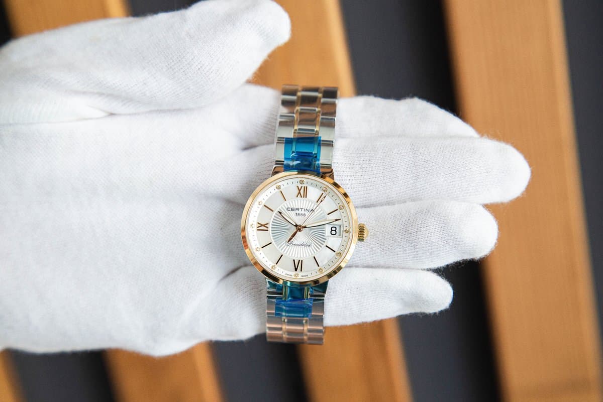 Certina DS Stella Precidrive Bicolor C031.210.22.116.00  Браслет / 12 бриллиантов / d=32mm 13