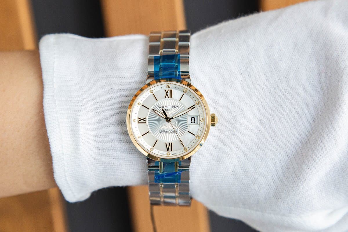 Certina DS Stella Precidrive Bicolor C031.210.22.116.00  Браслет / 12 бриллиантов / d=32mm 6