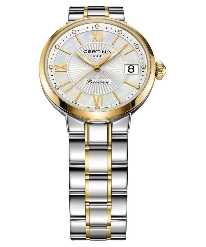 Certina DS Stella Precidrive Bicolor C031.210.22.116.00  Браслет / 12 бриллиантов / d=32mm 2