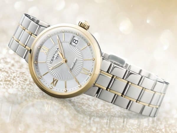 Certina DS Stella Precidrive Bicolor C031.210.22.116.00  Браслет / 12 бриллиантов / d=32mm 4