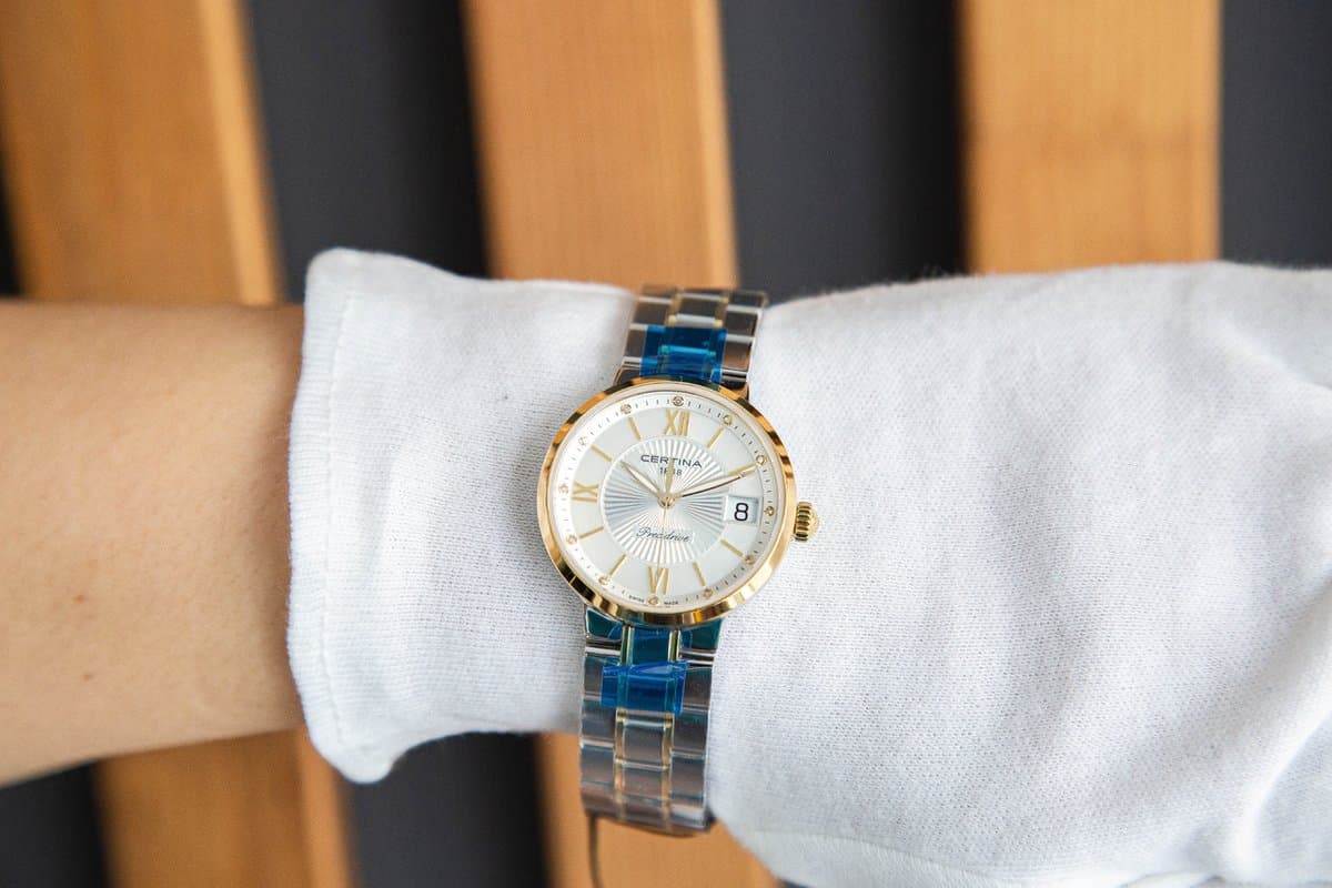 Certina DS Stella Precidrive Bicolor C031.210.22.116.00  Браслет / 12 бриллиантов / d=32mm 7