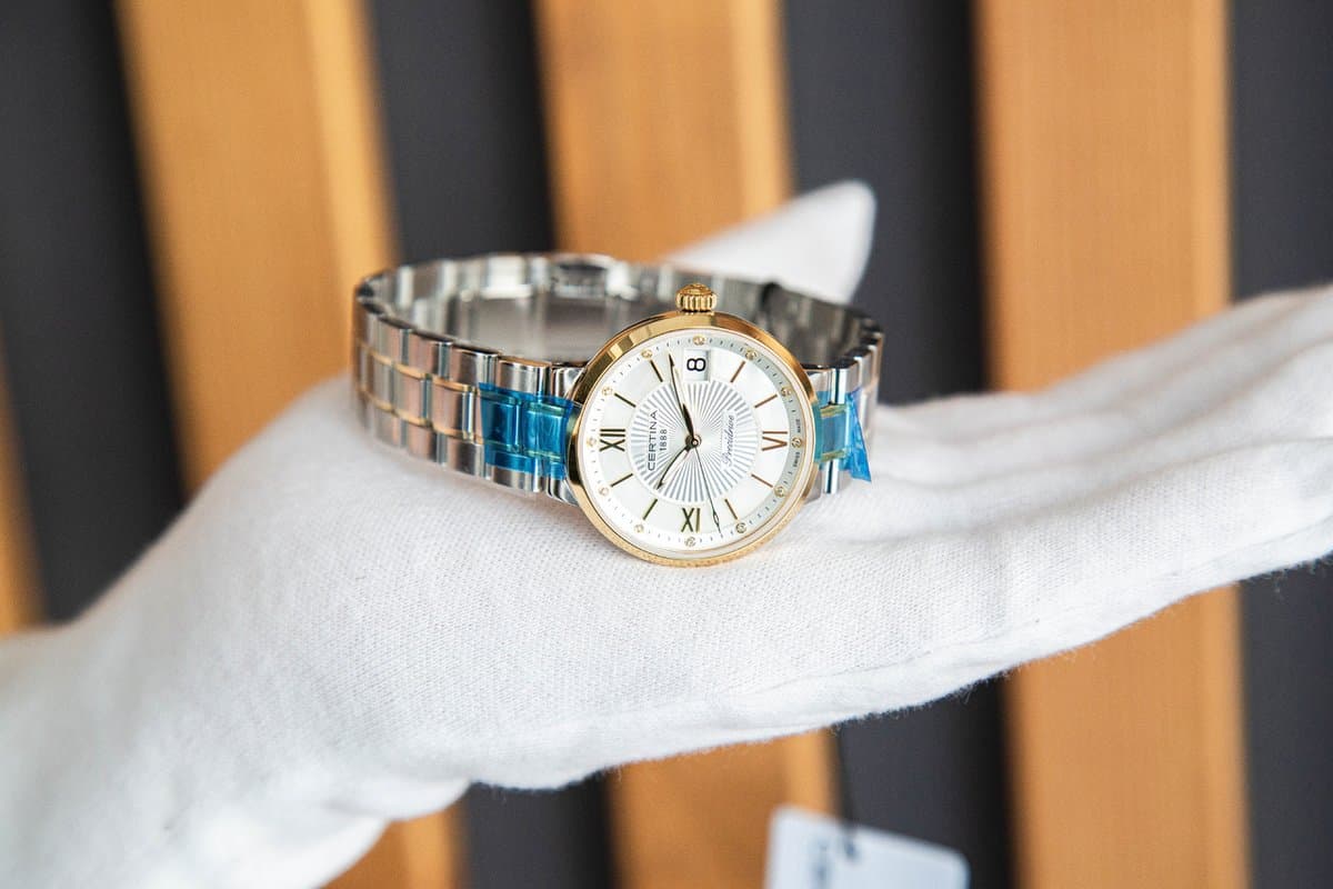 Certina DS Stella Precidrive Bicolor C031.210.22.116.00  Браслет / 12 бриллиантов / d=32mm 12