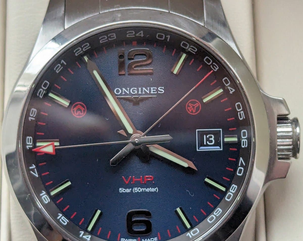 Longines Conquest VHP GMT 43 мм