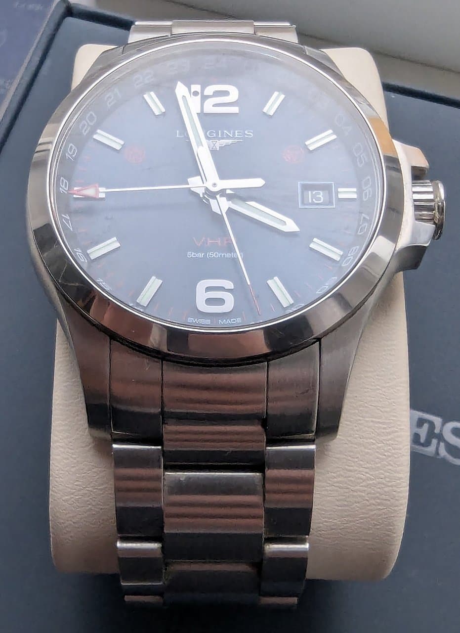 Longines Conquest VHP GMT 43 мм 4