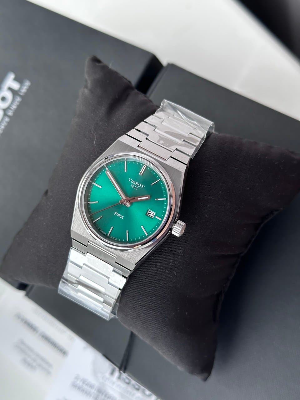 Tissot PRX 35mm. QUARTZ T137.210.11.081.00 ИНТЕГРИРОВАННЫЙ БРАСЛЕТ, КВАРЦ, ХИТ! 4