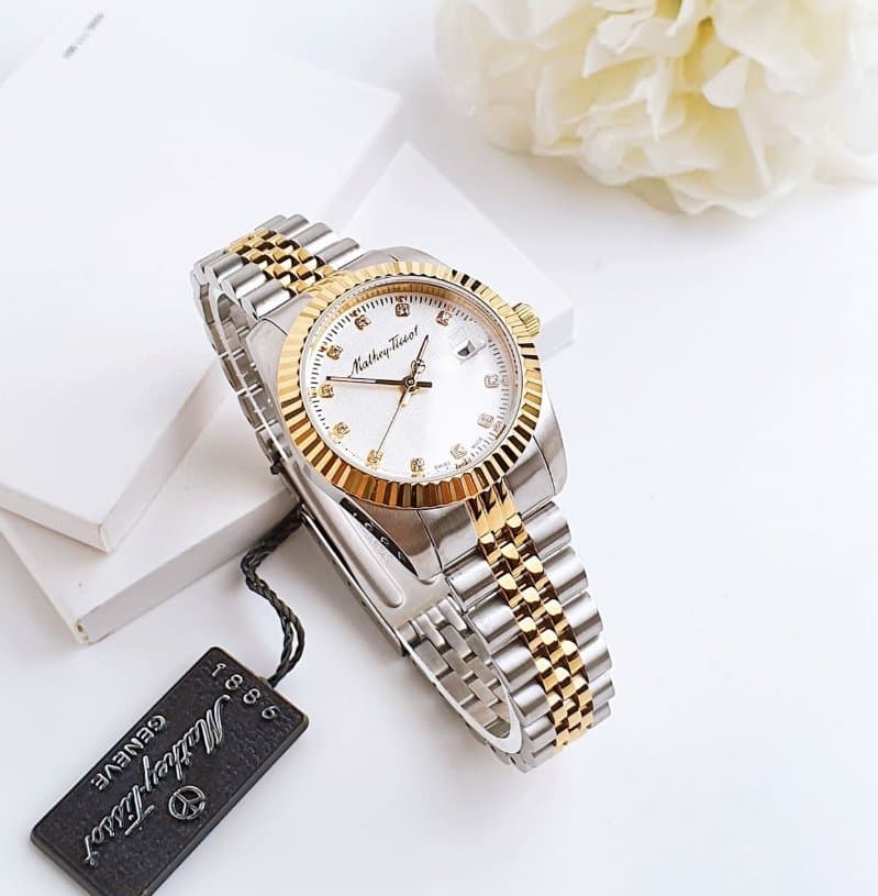 Tissot Rolly D810BI. Биколор / Браслет / d=30mm 10