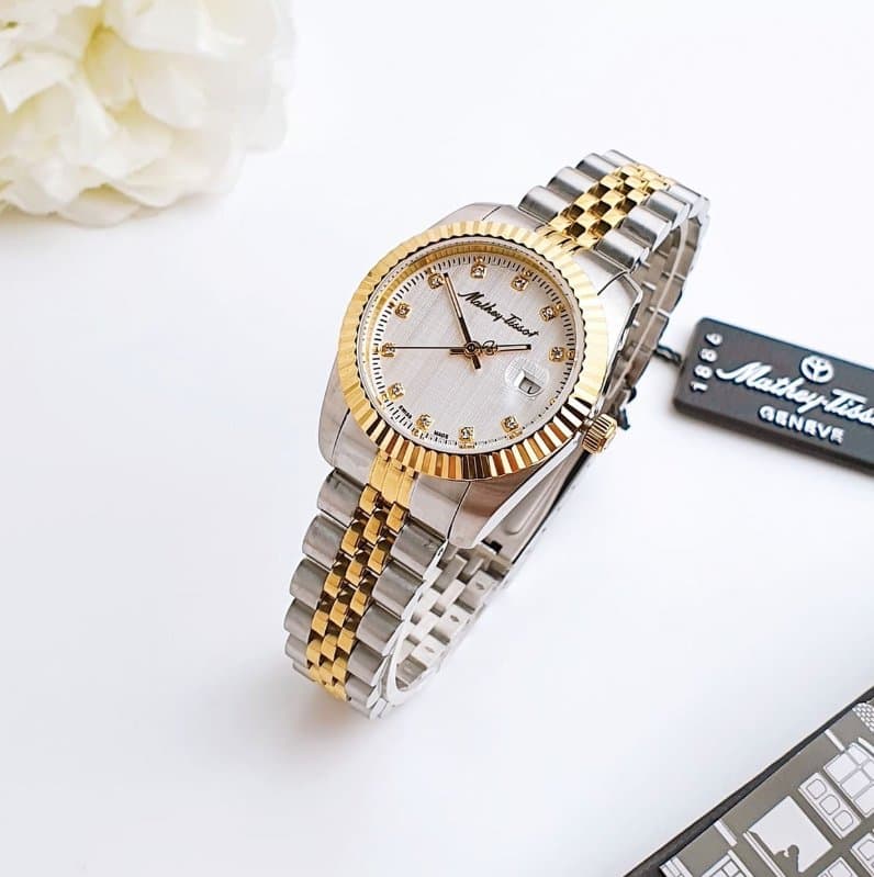 Tissot Rolly D810BI. Биколор / Браслет / d=30mm 11