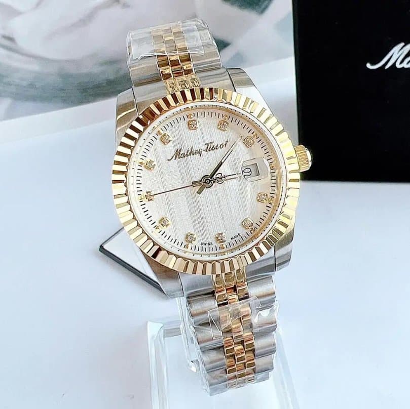 Tissot Rolly D810BI. Биколор / Браслет / d=30mm 3