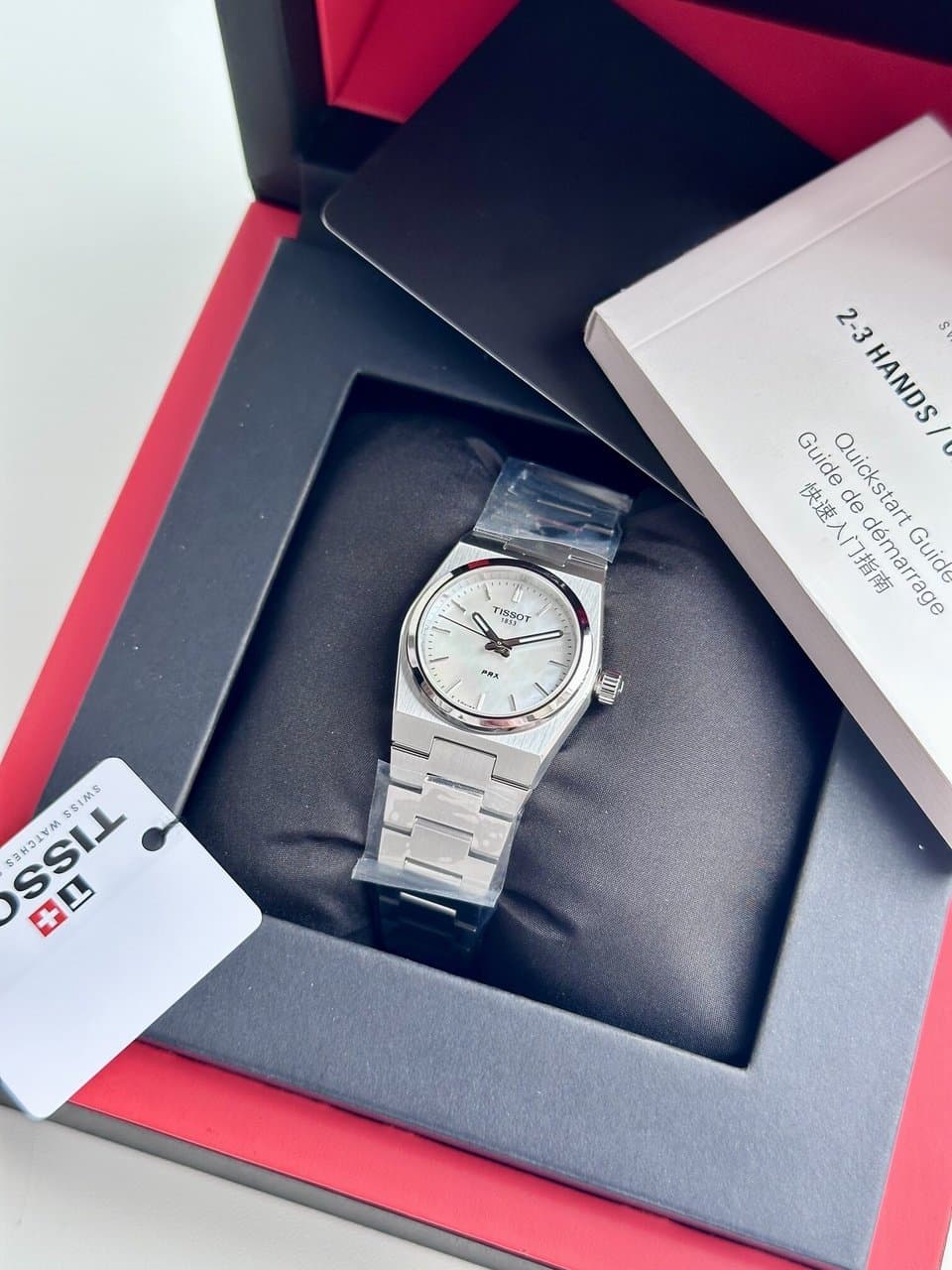 Tissot PRX 25mm T137.010.11.111.00. БРАСЛЕТ. САПФИР. 3