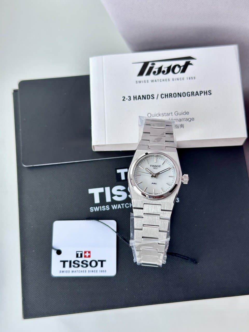 Tissot PRX 25mm T137.010.11.111.00. БРАСЛЕТ. САПФИР. 5